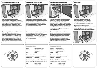 Benutzerhandbuch Aufbewahrungsbox Handylocker Seite 2